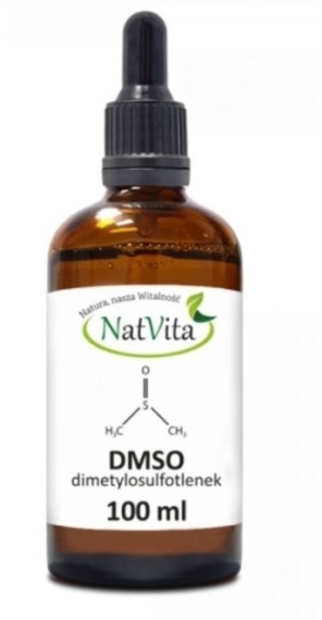 NatVita DMSO Dimetylosulfotlenek 99,98% 100 ml