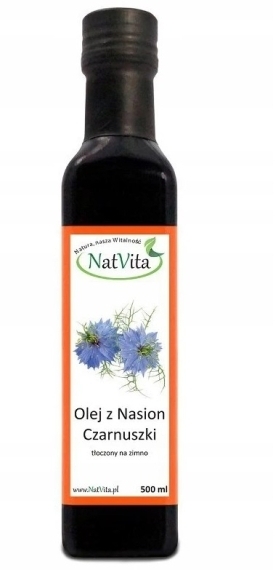 NatVita Olej z nasion Czarnuszki 500 ml