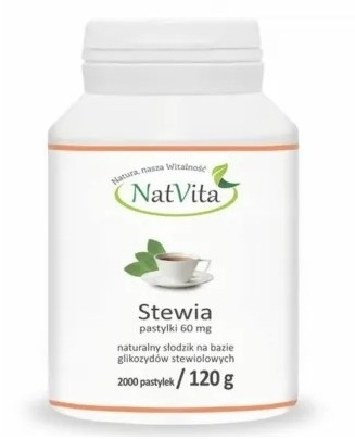 NatVita Stewia 60 mg 2000 pastylek
