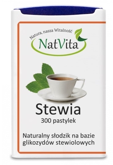 NatVita Stewia 60 mg 300 pastylek