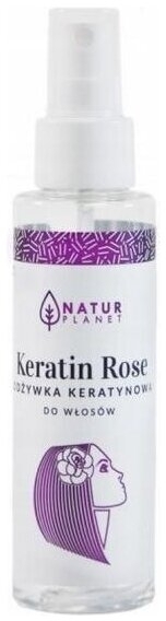 Natur Planet Keratin Rose Odżywka Keratynowa Do Włosów 100 ml