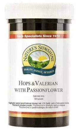 Nature's Sunshine Hops and Valerian with Passionflower