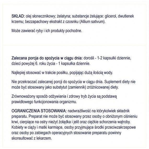 Naturell Czosnek Max bezzapachowy 90 kapsułek