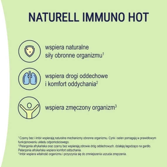 Naturell Immuno Hot 10 saszetek