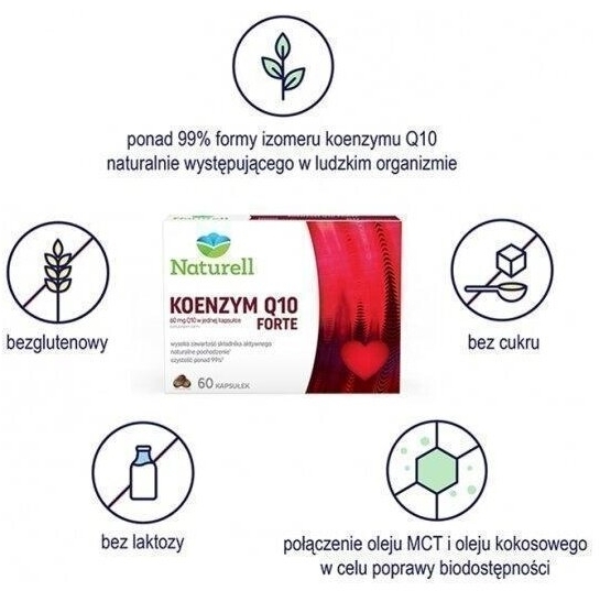 Naturell Koenzym Q10 Forte 60 kapsułek