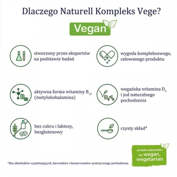 Naturell Kompleks Vege 30 kapsułek