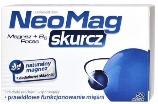 Neomag Skurcz 50 tabletek