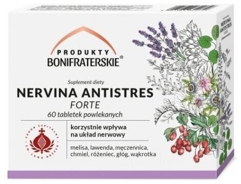 Nervina Antistres Forte 60 tabletek powlekanych