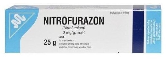 Nitrofurazon maść 2 mg/g 25 g
