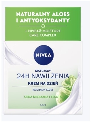 Nivea 24H nawilżenia krem matujący 50ml
