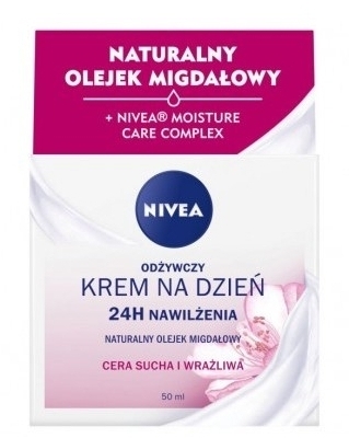 Nivea 24H nawilżenia krem odżywczy na dzień 50ml