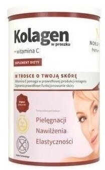 Noble Health Kolagen + witamina C w proszku 100 g