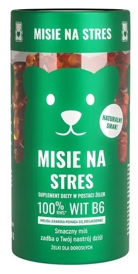 Noble Health Misie na stres żelki 300 g