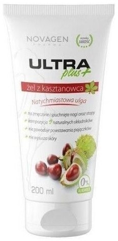 Novagen ULTRA PLUS Żel z kasztanowca 200 ml