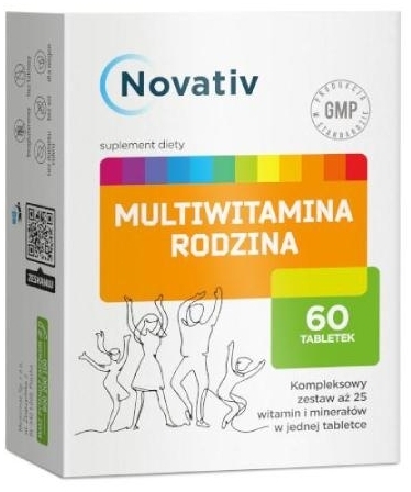 Novativ Multiwitamina Rodzina 60 tabletek