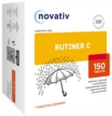 Novativ Rutiner C 150 tabletek