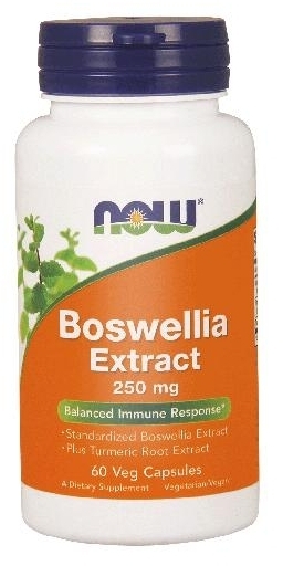 Now Foods Boswellia extract 250mg 120 kapsułek