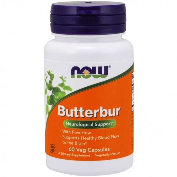 Now Foods Butterbur 60 kapsułek