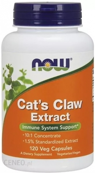 Now Foods Cat's Claw Extract 120 kapsułek