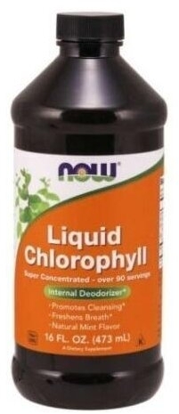 Now Foods Chlorofil w płynie 473 ml