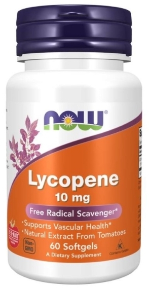 Now Foods Lycopene 10 mg 60 kapsułek