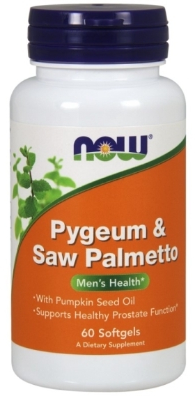 Now Foods Pygeum & Saw Palmetto 60 kapsułek