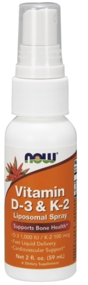 Now Foods Wit D-3 & K-2 Liposomal spray 59 ml