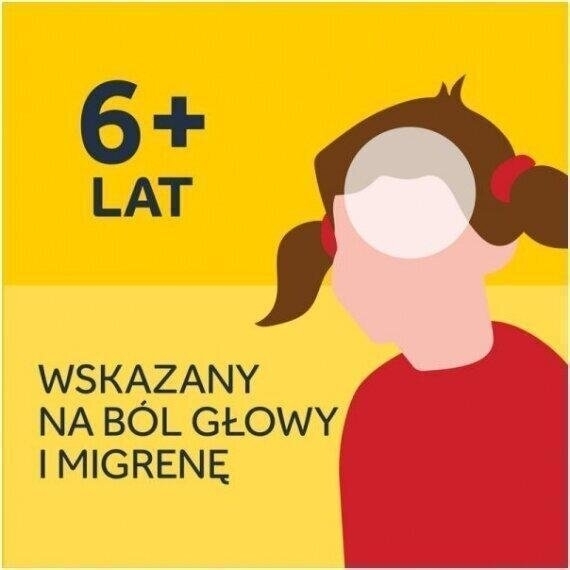Nurofen dla dzieci ibuprofen 200 mg na ból od lat 6 tabletki 6 szt.