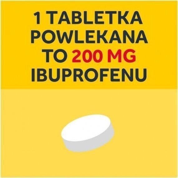 Nurofen dla dzieci ibuprofen 200 mg na ból od lat 6 tabletki 6 szt.
