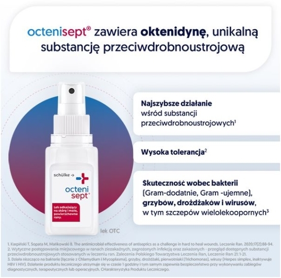 OCTENISEPT płyn do dezynfekcji ran 50 ml