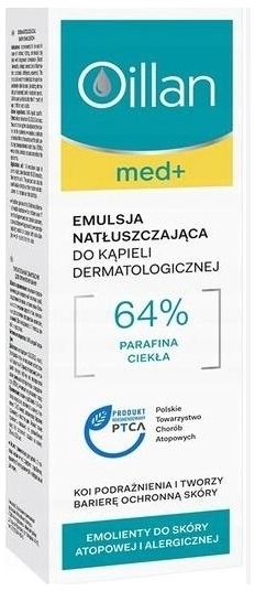 OILLAN DERM+ Emulsja do kąpieli 200 ml