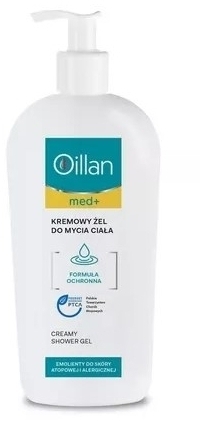 OILLAN DERM+ Kremowy żel do mycia 400 ml
