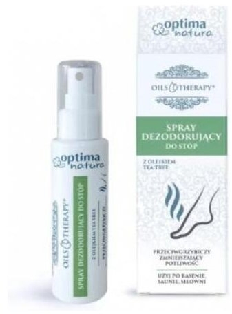 OILS&THERAPY Spray dezodorujący do stóp 75 ml