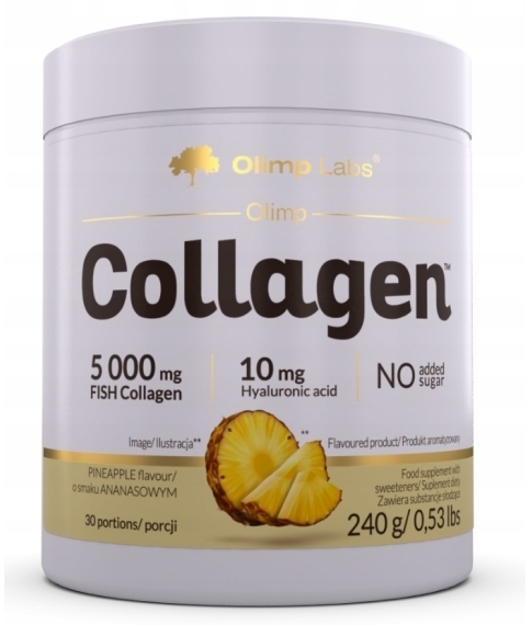 OLIMP COLLAGEN KOLAGEN 5000mg smak ananasowy 240g