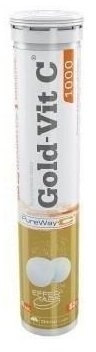 OLIMP Gold-Vit C 1000 smak pomarańczowy 20 tabletek musujących