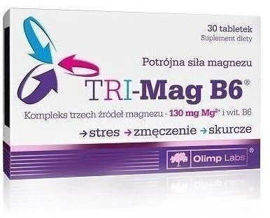OLIMP TRI-Mag B6 30 tabletek