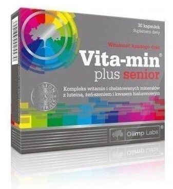 OLIMP VITA-MIN PLUS Senior 30 kapsułek
