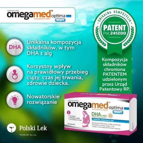 OMEGAMED Optima Start 30 kapsułek