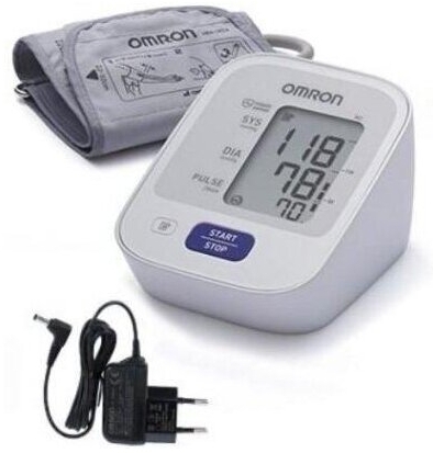 OMRON Ciśnieniomierz naramienny M2 + zasilacz