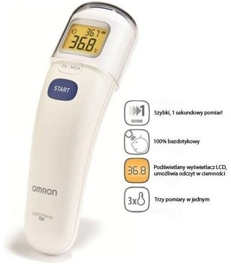 OMRON Gentle Temp 720 Termometr elektroniczny