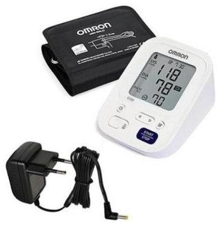 OMRON M3 Comfort ciśnieniomierz naramienny + zasilacz