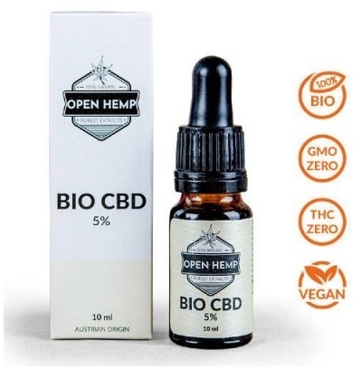 OPEN HEMP Bio CBD 5% olej 10 ml