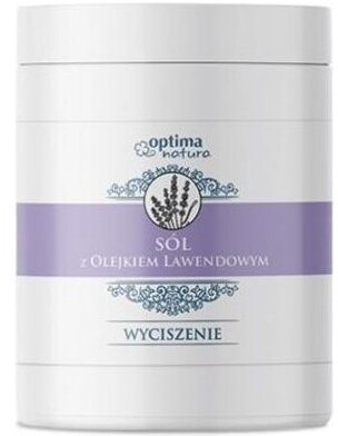 OPTIMA NATURA Sól z Olejkiem Lawendowym WYCISZENIE 1kg