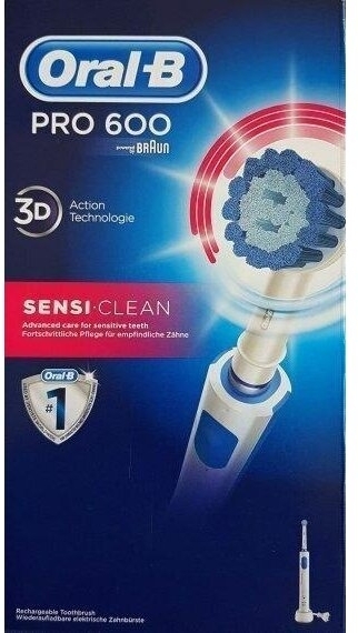 ORAL-B Szczoteczka elektryczna PRO600 Sensitiv