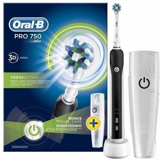 ORAL-B Szczoteczka elektryczna PRO750 3DW BLACK