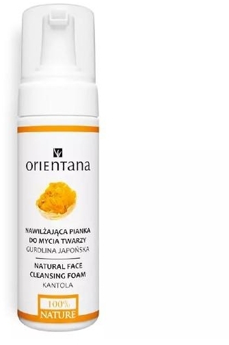 ORIENTANA Nawilżająca Pianka do mycia twarzy 150 ml