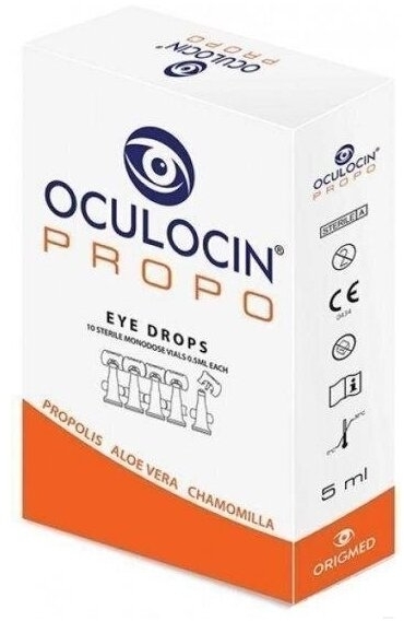 Oculocin Propo krople do oczu 10 minimsów po 0,5 ml