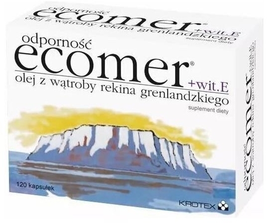 Odporność Ecomer + Wit. E 120 kapsułek