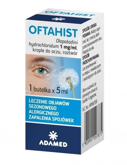 Oftahist krople do oczu 5ml
