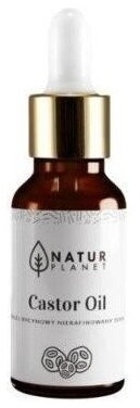 Olej Rycynowy NaturPlanet 30 ml